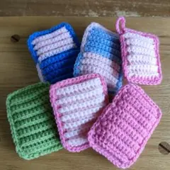 ハンドメイド 　アクリルタワシ