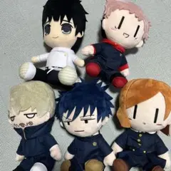 呪術廻戦　ぬいぐるみ　５体セット　まとめ売り