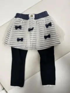 ストライプチュニック付きレギンス 95cm