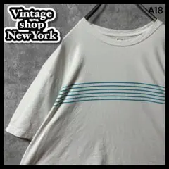 ビッグシルエット　白Tシャツ　オーバー ホワイトLEE　シンプル　ボーダー