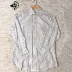 Charvet コットン リネンシャツ ライトブルー 39 HERMES - メルカリ