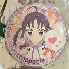 キミとアイドルプリキュア　キュアキュンキュン　紫雨こころ　トゥインクル缶バッジ