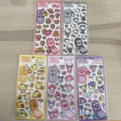 【国内購入正規品】サンリオ キャラクター　平成はっぴーフォン 5種