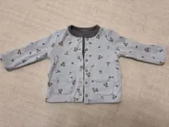 ラルフローレン　リバーシブル　ベビーカーディガン　80