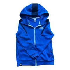 adidas フード付きパーカー150 美品　ジャージ