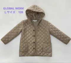 グローバルワーク　ベージュ キルティングジャケット　Ｌ120