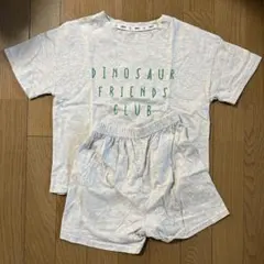 セットアップ　恐竜　半袖　半ズボン
