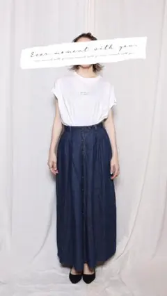 古着屋で購入　デニムスカート