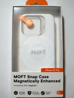 MOFT iPhone 15Pro MagSafe対応クリアホワイトケースのサムネイル