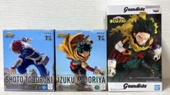 【未開封】大人気！　僕のヒーローアカデミア × 3体セット 緑谷出久 & 轟焦凍