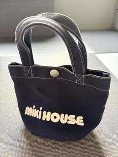 Miki House ネイビー トートバッグのサムネイル