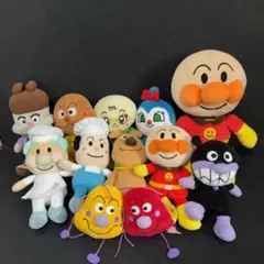アンパンマン ぬいぐるみ11体まとめ売り プリちぃ★ビーンズ コレクション