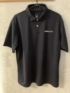 MOVESPORT ポロシャツ Lサイズ ネイビー