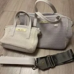新品未使用】qbag nestbon ダスティピンク ポーチ付き - メルカリ