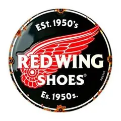 レッドウィング アイリッシュセッター非売品　バナー　看板　ターポリン レッドウィング アイリッシュセッター非売品 バナー 看板