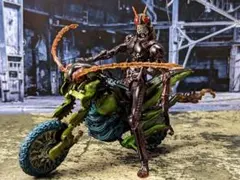 SICバトルホッパー風バイク 海外製品仮面ライダーフィギュア【中古美品