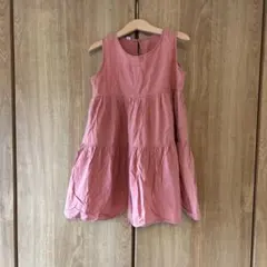 西松屋　キッズ ノースリーブ ワンピース 110cm ピンクのサムネイル