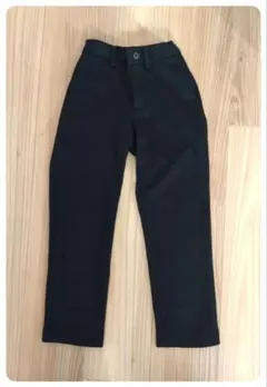 ★値下げ・美品★ユニクロ　ロングパンツ　キッズ　黒　120cm
