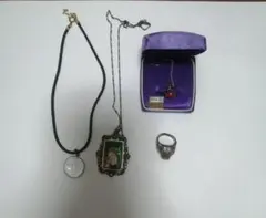 中古925シルバーなどアクセサリーセット