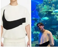 Nike ロゴ Tシャツ ホワイト/ブラック