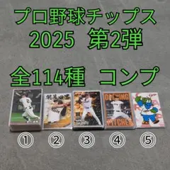 プロ野球チップス 2025 第2弾 全114種 コンプリート
