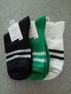レディースソックス3足set