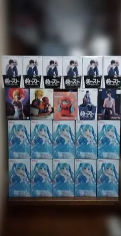 最新含むプライズフィギュア21個まとめ売り！