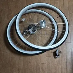 SPINのホイール 26インチ前後輪セット(後輪は未使用) SPINのホイール 26インチ前後輪セット(後輪は未使用) SPINのホイール