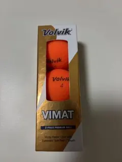 Volvik VIMAT ゴルフボール オレンジ 3球セット