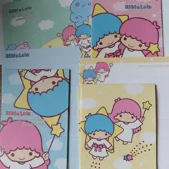 サンリオ　リトルツインスターズ　キキララ　レターセット　封筒　便箋