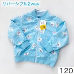 【タグ付き新品】ディズニー アナ雪 エルサ ジャンバー パーカー 120cm