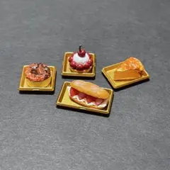 こもれびの森のケーキ屋さん リーメント ぷちサンプル ケーキ4点