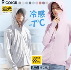 限定値下げ中 UVカット 冷感パーカー M 2枚セット
