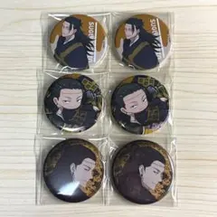 呪術廻戦 缶バッジ 羂索 6個セット