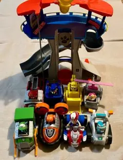 パウパトロール パウステーション ビークル セット