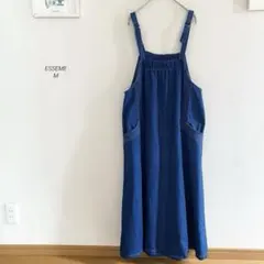 ESSEME ラインステッチ使いデニムジャンスカ　003j