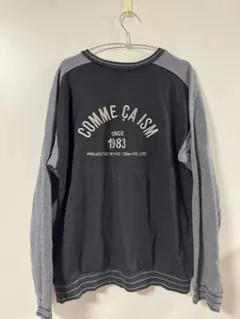 COMME CA ISM 1983年設立の刺繍ロゴ入りトレーナー