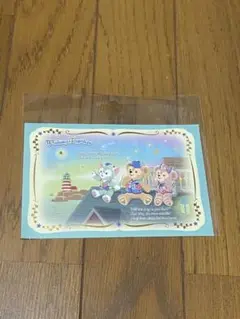 ディズニーシー　15周年　ダッフィー ポストカード
