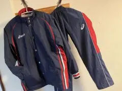 【美品】asics トレーニングウェア ジャケットとパンツ セット