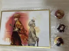 鬼滅の刃　繋ぐ描き下ろし　B賞アクリル色紙 善逸&爺ちゃん　おまけ付き