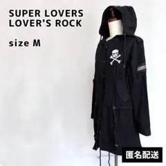 SUPER LOVERS モッズコート スカル ブラック Mサイズ