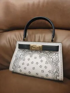 TORY BURCH バンダナ柄ショルダーバッグ　小型