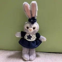 ディズニーシー ステラルー デニム ぬいぐるみ バッジ