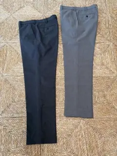 新品未使用　UNIQLO 感動パンツ２本　ウエスト85cm レングス76cm