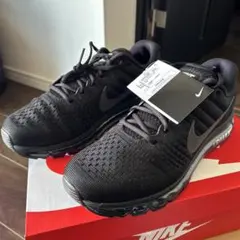 新品未使用　箱付き　Nike Air Max 2017 Triple Black