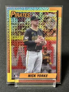 【まとめ買い】Nick Yorke RC Pittsburgh Pirates