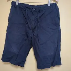 ジョイントワークス　ネイビー ショートパンツ ハーフパンツLサイズのサムネイル