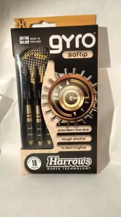 送料無料！Harrows/ダーツ/Softip/GYRO/18g/K/未使用品