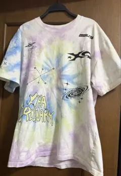 XG Tie Dye Crew Neck Tee Tシャツ ダイダイ XL