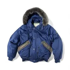 ネイビー MA-1 ファージャケット